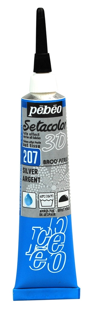 PEBEO SETA T20ML BRODPERL SILVER