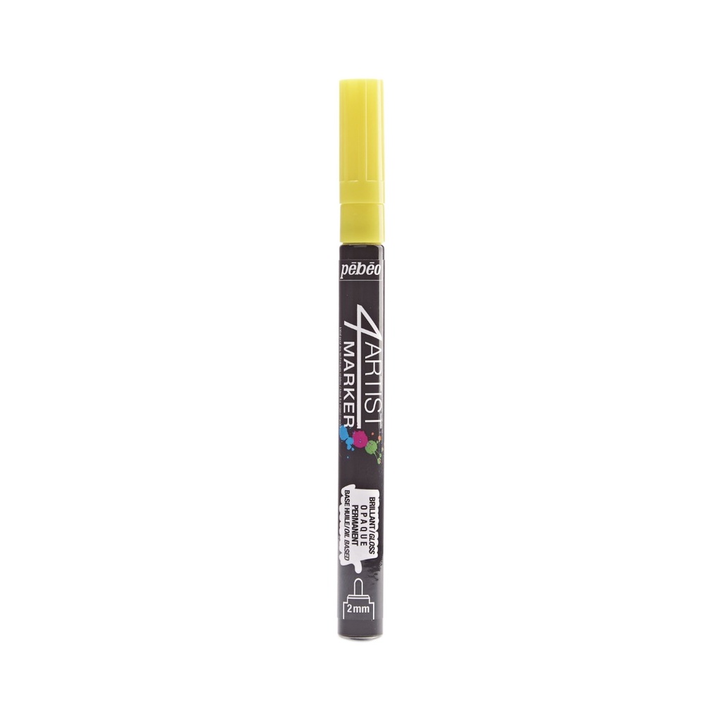 PEBEO 4ARTIST MARKER 2MM YELLOW