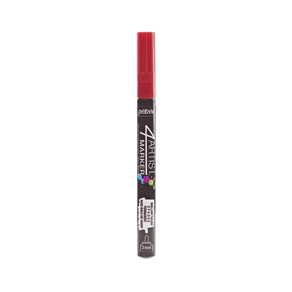 PEBEO 4ARTIST MARKER 2MM RED