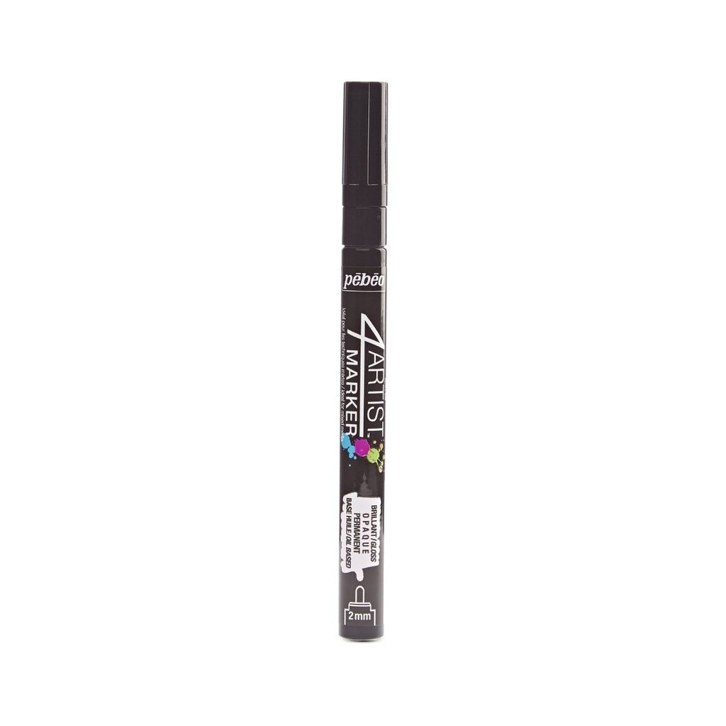 PEBEO 4ARTIST MARKER 2MM BLACK