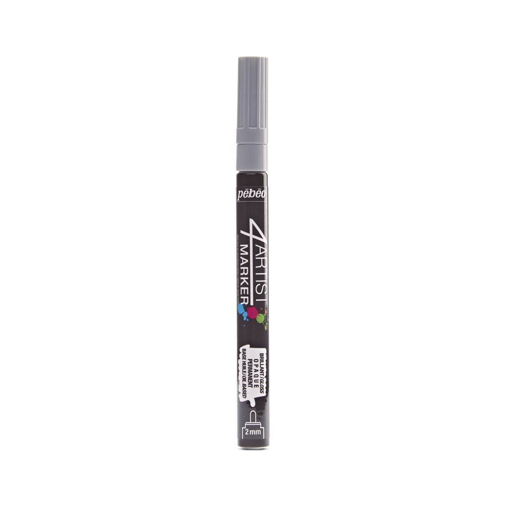 PEBEO 4ARTIST MARKER 2MM GREY