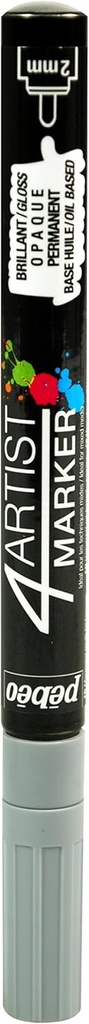 PEBEO 4ARTIST MARKER 2MM GREY
