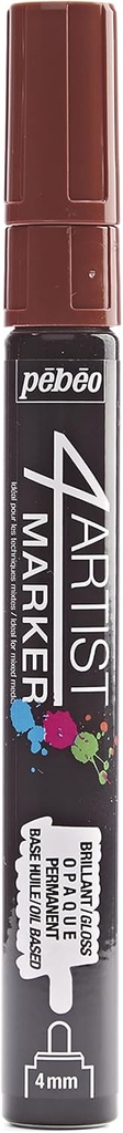 PEBEO 4ARTIST MARKER 4MM BROWN