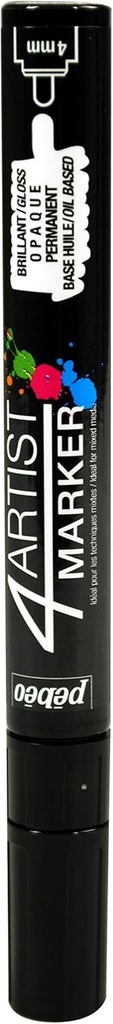 PEBEO 4ARTIST MARKER 4MM BLACK
