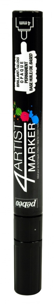 PEBEO 4ARTIST MARKER 4MM BLACK