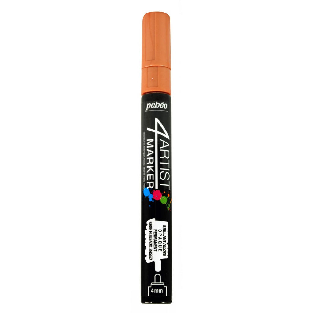 PEBEO 4ARTIST MARKER 4MM COPPER