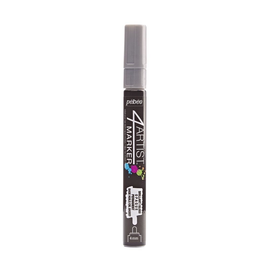 PEBEO 4ARTIST MARKER 4MM SiLVER