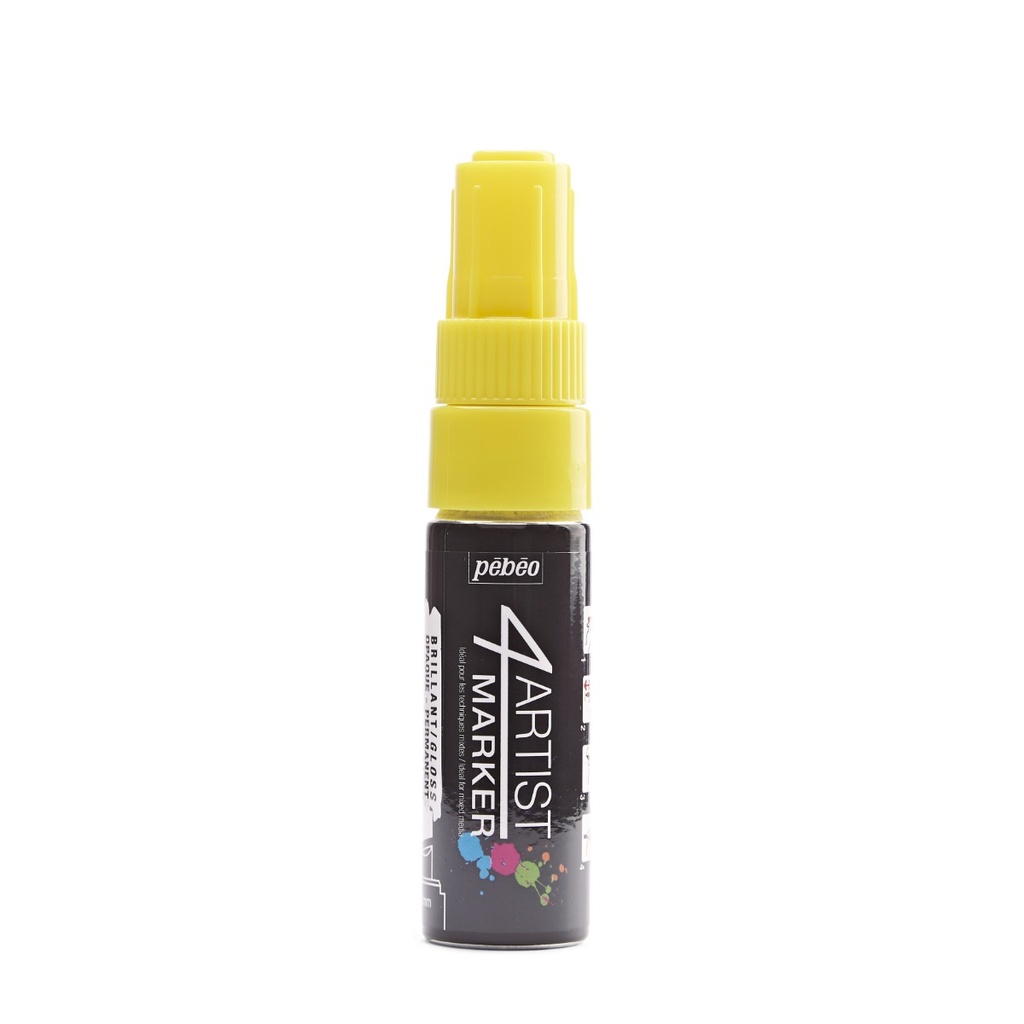 PEBEO 4ARTIST MARKER 8MM YELLOW