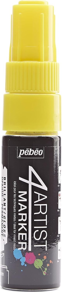 PEBEO 4ARTIST MARKER 8MM YELLOW