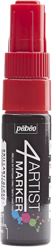 PEBEO 4ARTIST MARKER 8MM RED
