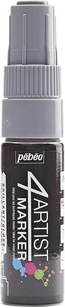 PEBEO 4ARTIST MARKER 8MM GREY