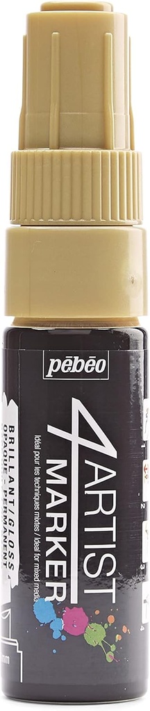 PEBEO 4ARTIST MARKER 8MM GOLD