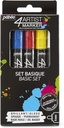 PEBEO 4ARTIST MARKER SET 5X4MM BASIC