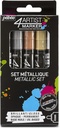 PEBEO 4ARTIST MARK SET 5X4MM METAL