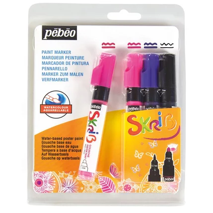 SET4 MARKER GOUACHE PRINCESS