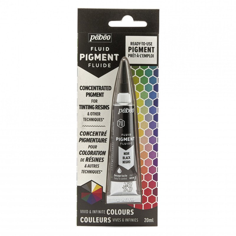 PEBEO FLUID PIGMENT 20ML BLACK