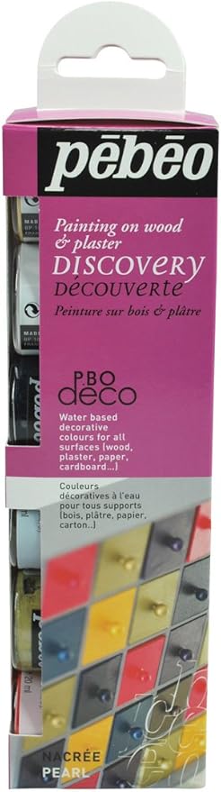 PEBEO DISCOVERY SET DECO PEARL 6X20ML