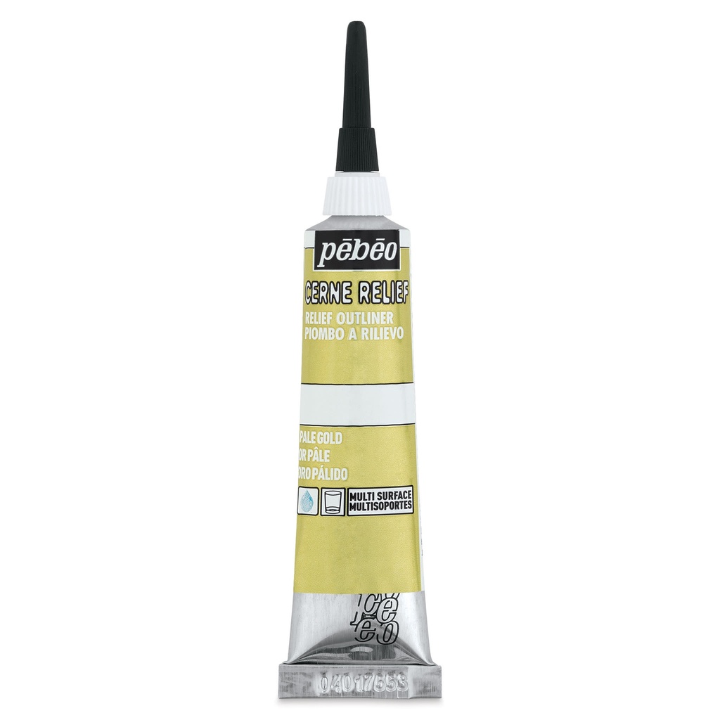 PEBEO CERNE RELIEF OUTLINER T20ML PALE GOLD