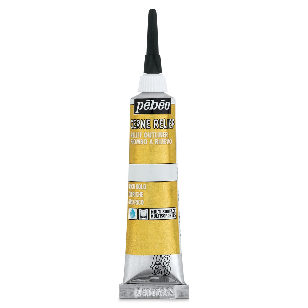 PEBEO CERNE RELIEF OUTLINER T20ML RICH GOLD
