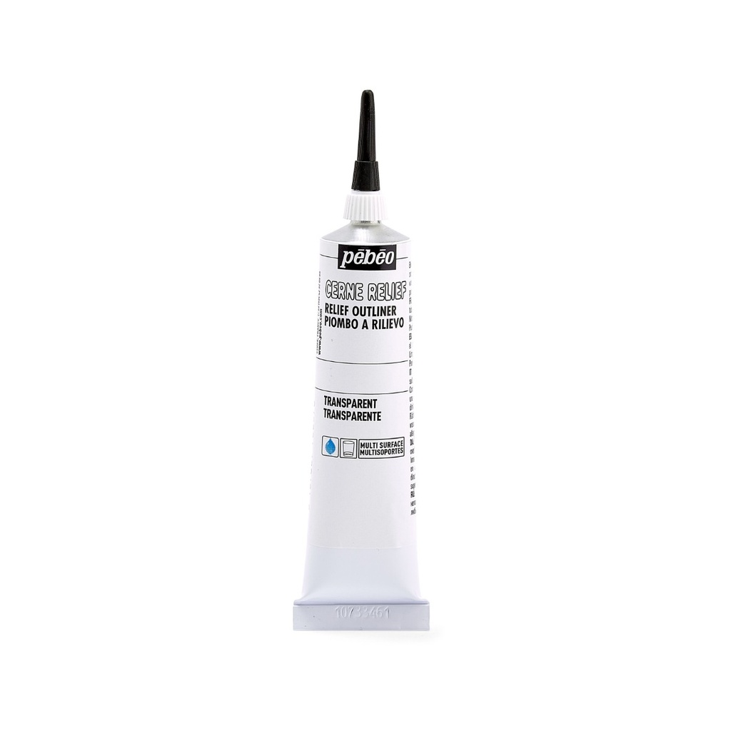 PEBEO TRANSPARENT RELIEF OUTLINER 37ML TUBE