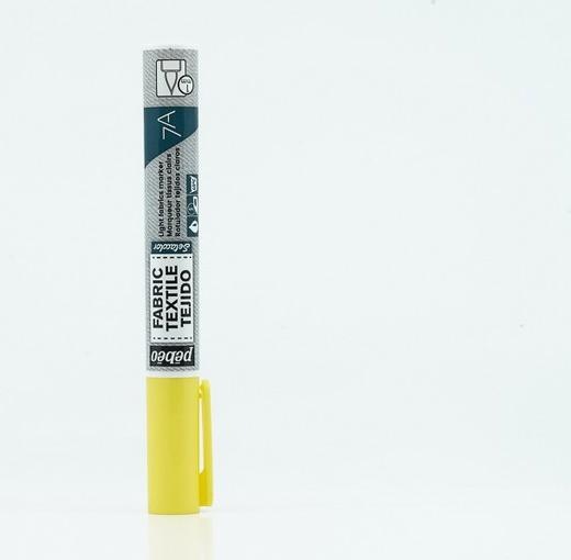 PEBEO 7A LIGHT FABRIC MARKER 1MM YELLOW