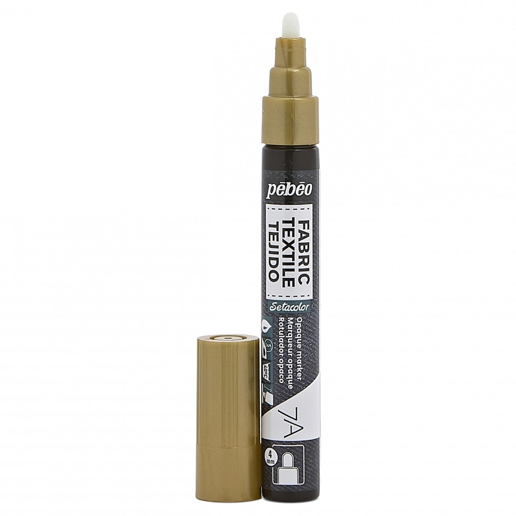 PEBEO 7A OPAQUE MARKER 4MM GOLD