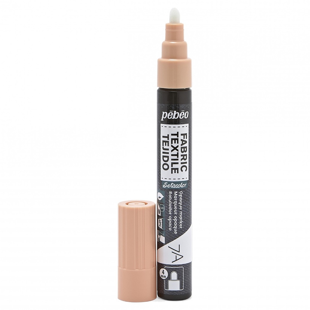 PEBEO 7A OPAQUE MARKER 4MM PASTEL PINK