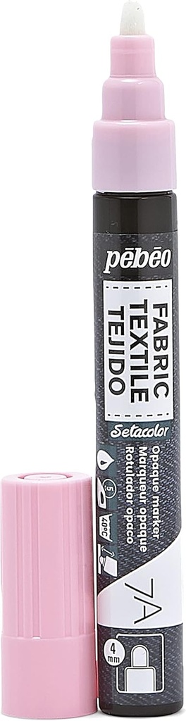 PEBEO 7A OPAQUE MARKER 4MM PASTEL PINK