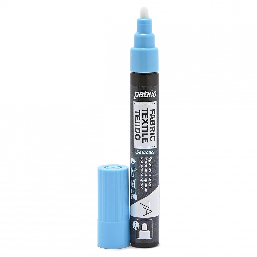 PEBEO 7A OPAQUE MARKER 4MM PASTEL BLUE