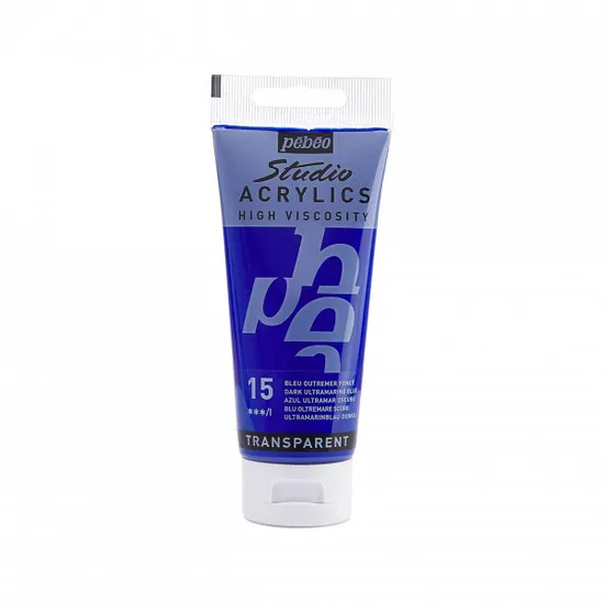 PEBEO ACRYLIC STUDIO HV100ML DARK ULTRAMARINE