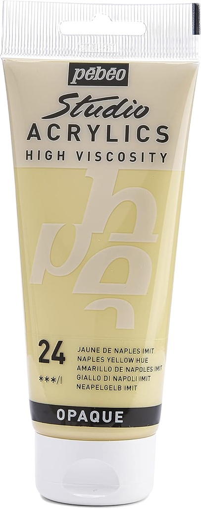 PEBEO ACRYLIC STUDIO HV 100ML NAPLES YELLOW HUE