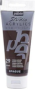 PEBEO ACRYLIC STUDIO HV 100ML BURNT UMBER