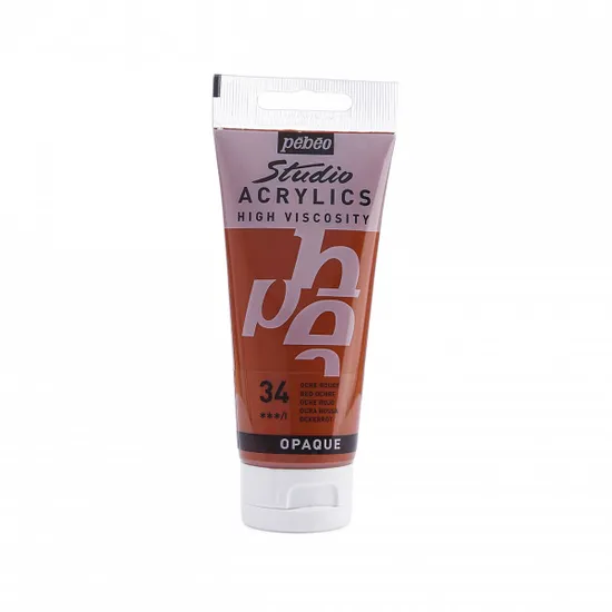 PEBEO ACRYLIC STUDIO HV100ML RED OCHRE