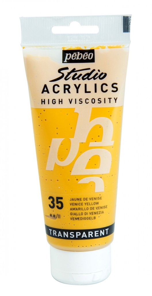 PEBEO ACRYLIC STUDIO HV100ML VENICE YELLOW