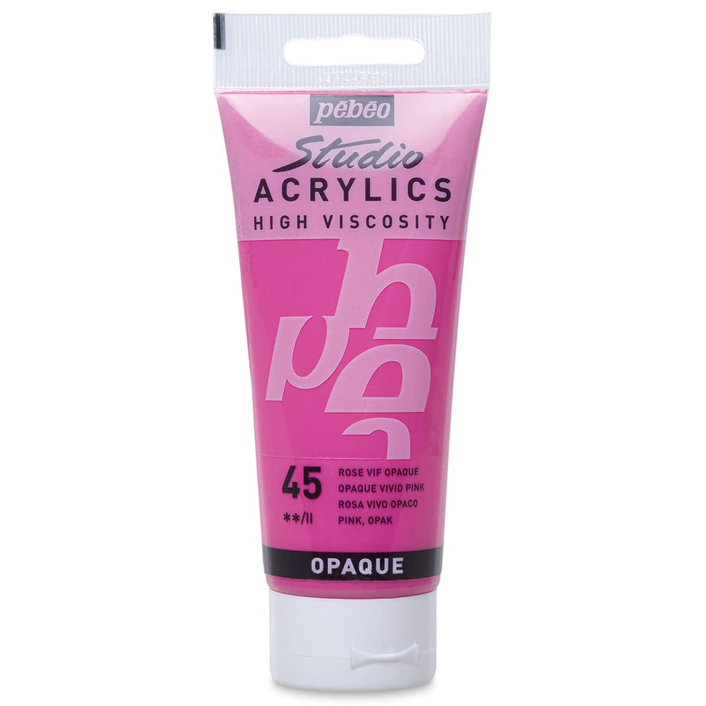 PEBEO STUDIO ACRYLIC HV 100ML VIVID PINK