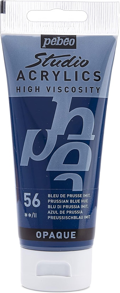 PEBEO ACRYLIC STUDIO HV 100ML PRUSSIAN BLUE HUE