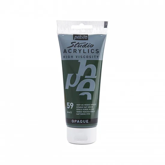 PEBEO STUDIO ACRYLIC HV 100ML SAP GREEN