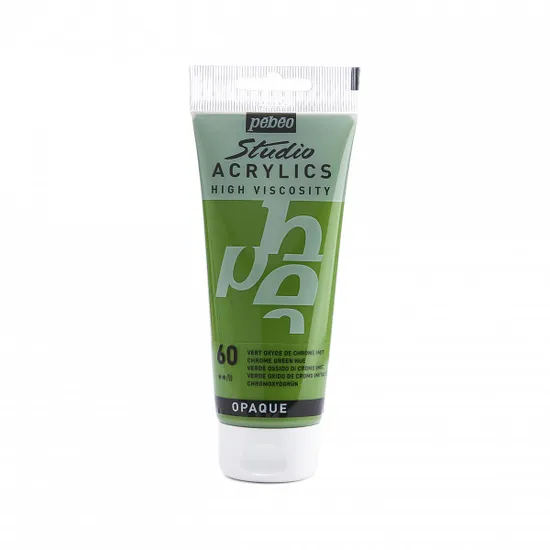 PEBEO ACRYLIC STUDIO HV100ML CHROME GREEN HUE