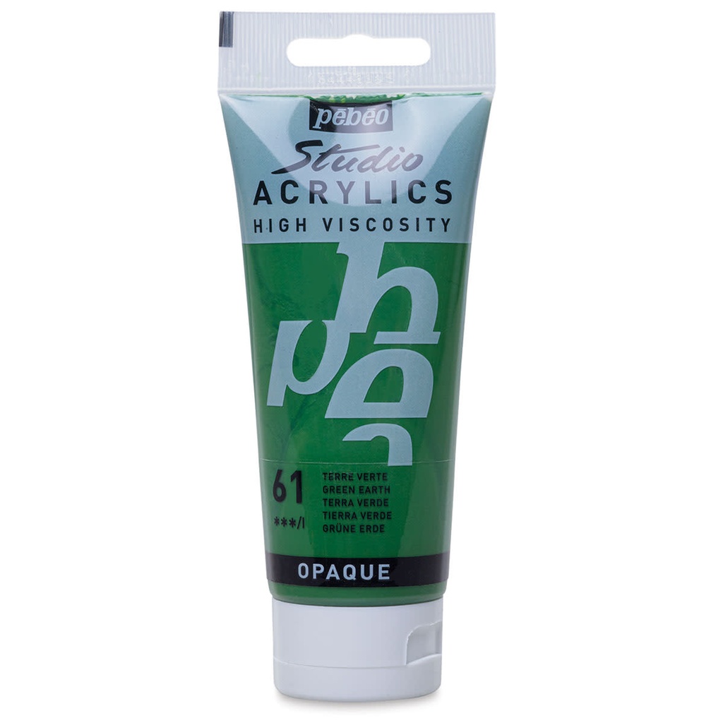 PEBEO ACRYLIC STUDIO HV100ML GREEN EARTH