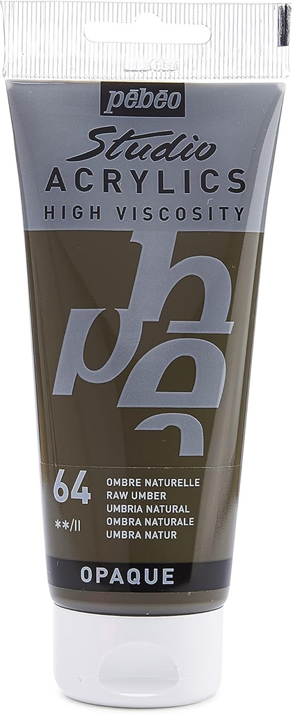 PEBEO ACRYLIC STUDIO HV 100ML RAW UMBER