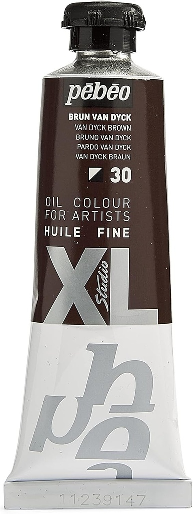 PEBEO XL FINE OIL 37ML VAN DYCK BROWN
