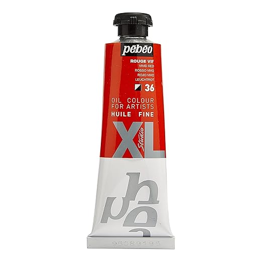 PEBEO XL FINE OIL T37ML VIVID RED