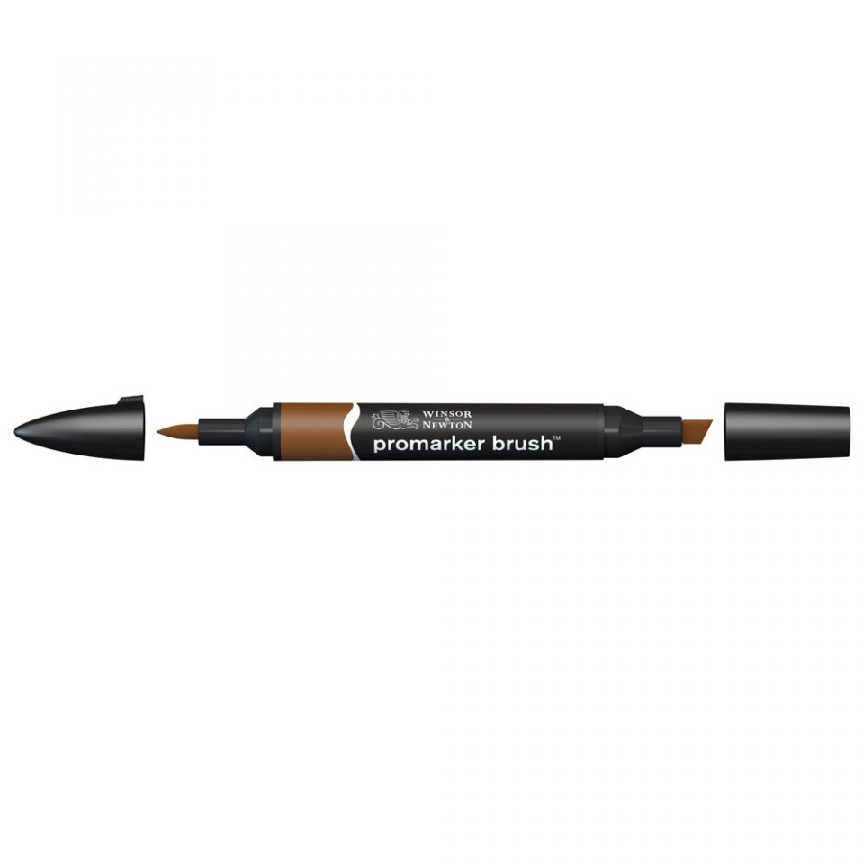 WINSOR & NEWTON PROMARKER BRUSH BURNT SIENNA (O324)