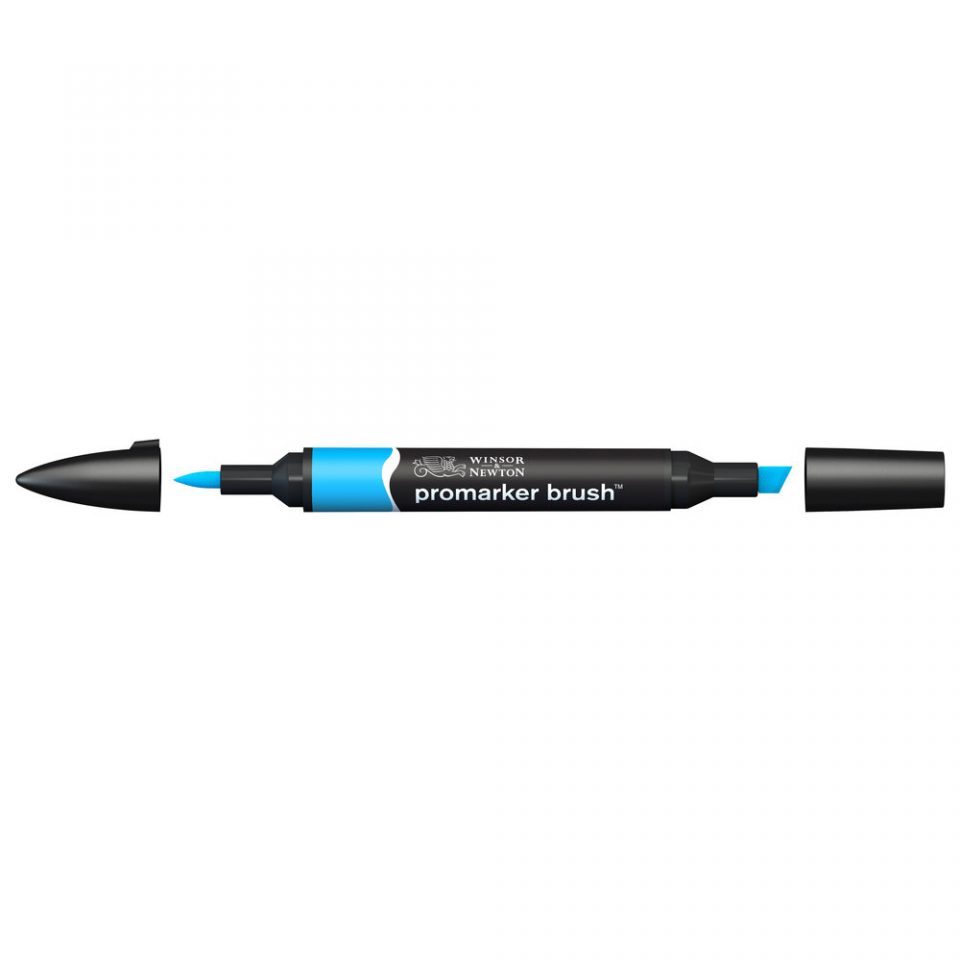 WINSOR & NEWTON PROMARKER BRUSH CYAN (C847)