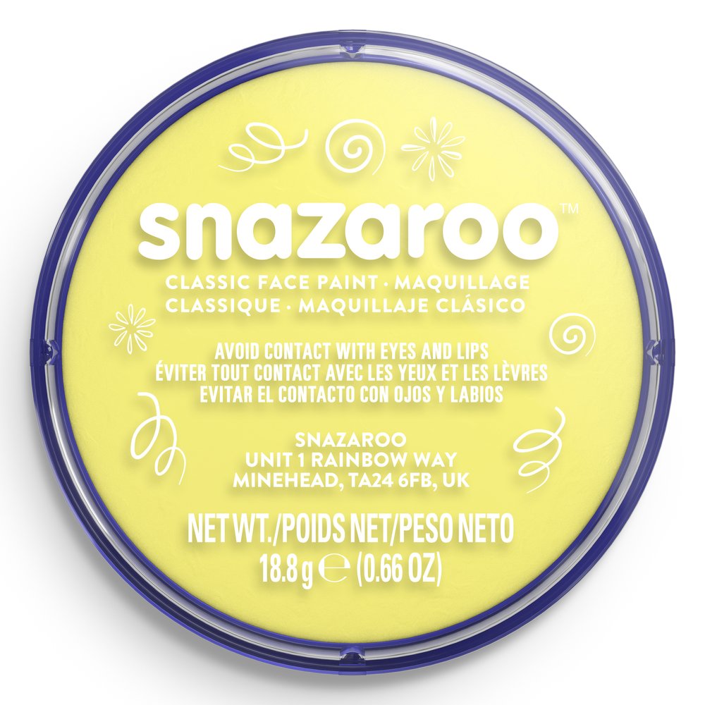 SNAZAROO CLASSIC FACE PAINTS  POTS 18ML MAKE UP