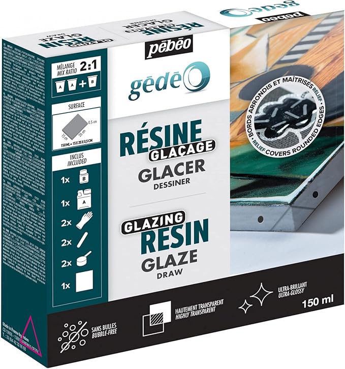 PEBEO GLAZING RESIN KIT 150ML