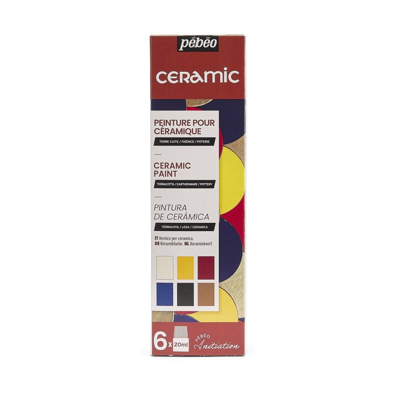 PEBEO CERAMIC INITIA SET 6X20ML