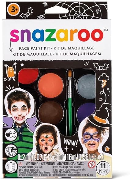 SNAZAROO HANG PACK PALETTE HALLOWEEN WESTERN EUROPE