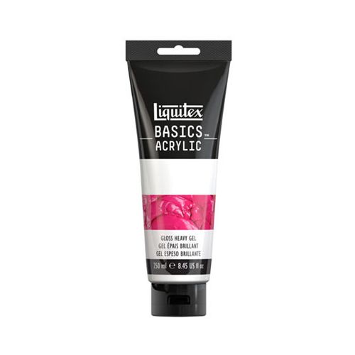 LIQUITEX BASICS ACRYLIC ADDITIVE 250ML TUBE GLOSS HEAVY GEL