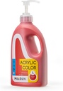 Meeden Scarlet Red Acrylic Paint: 1L /33.8 oz  